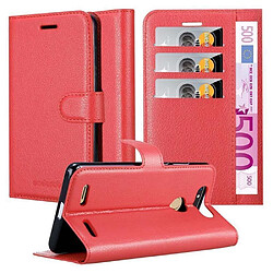 Cadorabo Coque ZTE Blade V8 MINI Etui en Rouge