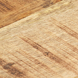 Acheter vidaXL Dessus de table Bois de manguier solide 25-27 mm 80x60 cm