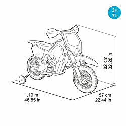 Acheter Motocyclette Feber Tricycle 6 V Batterie rechargeable 119 x 57 x 82 cm