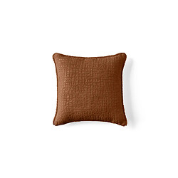 Bestmobilier Topaze - coussin - en tissu velours relief - 40x40 cm