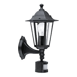 Avis EGLO Lampe murale d'extérieur Laterna 4 avec capteur Noir 22469