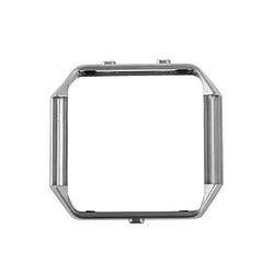 Wewoo Bracelet argent pour Fitbit Blaze Montre Acier Inoxydable Holder Shell