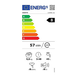 Lave-linge frontaux 9kg VEDETTE B, VED3660767981072