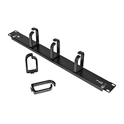 StarTech.com Panneau de gestion de câbles 1U 19"" pour rack - Guide pour câbles en métal pas cher