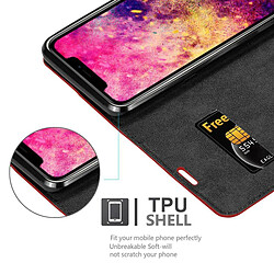 Cadorabo Coque iPhone 12 / 12 PRO Etui en Rouge pas cher