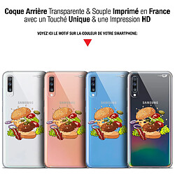 Avis Caseink Coque arrière Samsung Galaxy A70 (6.7 ) Gel HD [ Nouvelle Collection - Souple - Antichoc - Imprimé en France] Splash Burger