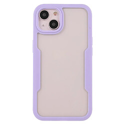 Coque en TPU + acrylique violet pour votre iPhone 13 6.1 pouces