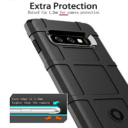 Wewoo étuis Coque Housse TPU antichoc à couverture totale pour Galaxy S10 (noir)