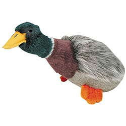 Happy Pet - Jeu pour Animaux - Peluche pour Chiens - Oiseau Mallard