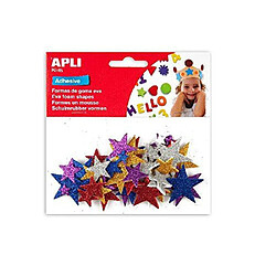 Apli Agipa Sachet Etoiles pailletees en mousse