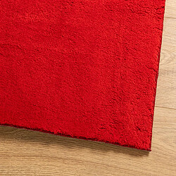 Avis vidaXL Tapis HUARTE à poils courts doux et lavable rouge 200x280 cm