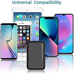 SANAG Power Bank 10000Mah Dual 2.4A Chargeur De Banque D'Alimentation Haute Vitesse Entrée Usb-C Batterie Externe Pour Téléphone Portable Iphone 12 Ipad Samsung S21 Huawei Xiaomi Etc pas cher