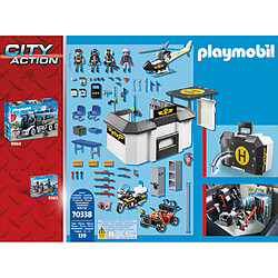 Avis Playmobil® 70338 Playmobil Quartier général transportable policiers d'élite