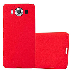 Cadorabo Coque Nokia Lumia 950 Etui en Rouge