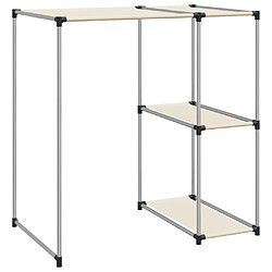 Acheter vidaXL Support de rangement sur la machine à laver Crème 87x55x90,5 cm