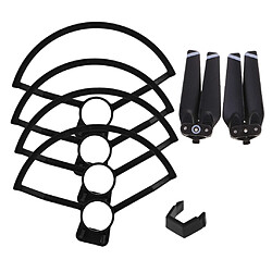 Ensemble de hélice Propeller Prop Guard et Lame d'hélice à bord blanc pour DJI Spark Parts