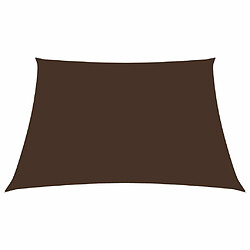 Maison Chic Voile d'ombrage | Voile de parasol | Toile d'ombrage tissu oxford carré 4,5x4,5 m marron -MN13961