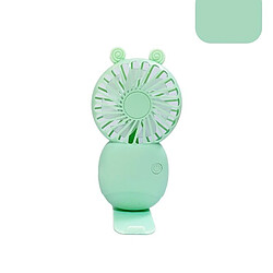 Avis (Escargot Vert) Mini Refroidisseur Portatif de Petit Ventilateur Portatif Refroidissant USB Rechargeable