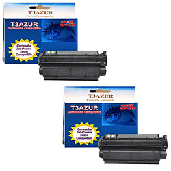 T3AZUR - 2 Toners génériques HP Q2613A / HP 13A