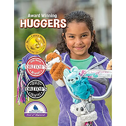 Avis Wild Republic Huggers Pygargue A tAte blanche en peluche, bracelet Slap, animal en peluche, jouets pour enfants, 20,3 cm