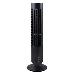 (Noir) Climatiseur Sans Lame de Refroidissement de Ventilateur de Tour de Câble USB Portable Mini