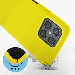 Avis Avizar Coque Honor X8 Silicone Semi-rigide Soft-touch Fine Jaune