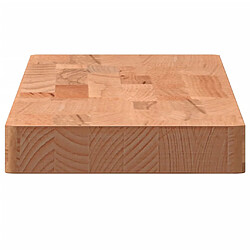 Acheter vidaXL Étagère murale 80x20x4 cm bois massif de hêtre