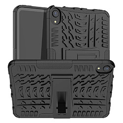 Coque en TPU texture de pneu, antichoc avec béquille noir pour votre Apple iPad mini 6 (2021)