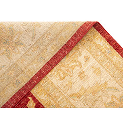 Avis Vidal Tapis de laine 304x250 rouge Kaizar