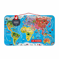 Avis Juratoys-Janod Puzzle monde magnetique 92 pc