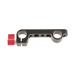 Avis Support de fixation de tige double 15mm pour support de caméra système 1/4 ""u0026 3/8"" rouge