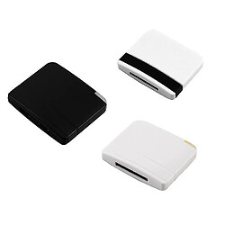 Avis Universal Adaptateur audio pour récepteur de musique Bluetooth A2DP pour haut-parleur dock iPod 30 broches.