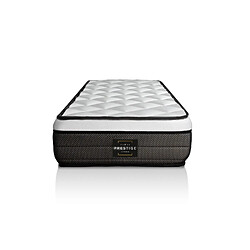 Prestige literie Matelas Suite 90x190 Ressorts ensachés, mémoire de forme 5 zones