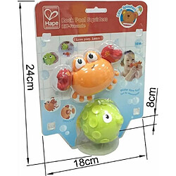 Hape-HAPE-E0208-Jouet Amis du Rocher Le Bain, E0208, Multicolore, Taille Unique