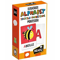 HEADU Flashcards Alphabet Tactile et Phonetique