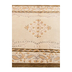 Vidal Tapis de laine 147x94 brun Darya pas cher