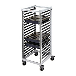 Grand Chariot Camshelving pour Bacs - 18xGN 2/1 - Cambro pas cher