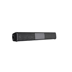 Universal TV Bluetooth Haut-parleur 20W Soundbar Home Théâtre Home Théâtre 3D Surround Stereo Bass Subwoofer Subwoofer Haut-parleurs portables pour téléphone | Haut-parleurs portatifs (Noir)