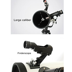 Télescope Haute Qualité 700 76 mm Lunette Astronomique Spatial 140X Trépied YONIS pas cher