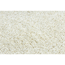 RUGSX Tapis, le tapis de couloir SOFFI shaggy 5cm crème - pour la cuisine, l'antichambre, le couloir 60x300 cm pas cher