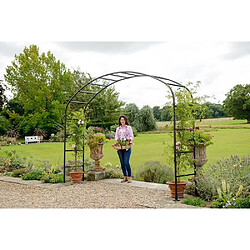 Avis Harrod Horticultural  Arche de jardin 2m50 en acier galvanisé Ellipse.