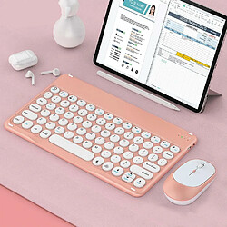 Bluetooth Keyboard Mouse French French Spanish White Clavier Souris de clavier