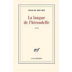 La langue de l'hirondelle : récit