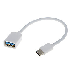 Acheter Tapez C Usb 3.1 Mâle vers Type A USB 3.0 Female OTG Adaptateur Câble de Fil Pour Macbook