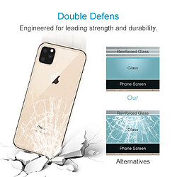 Wewoo Film de verre trempé 10 PCS pour iPhone 11 Pro 9H 2.5D Demi - Ecran Transparent de Téléphone Mobile Arrière pas cher