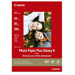 Canon PP-201 - Papier Photo, 260g/m² (A4, 20 feuilles)