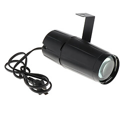 3W Mini LED Projecteur De Faisceau D'éclairage De Scène De Noël Spin Pinspot Bleu Clair