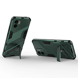 Coque en TPU anti-chute avec béquille pour votre Xiaomi Redmi A1 4G - vert