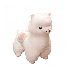 Universal Peluche de chameau grande poupée prush câlin oreiller doux (blanc 35cm)