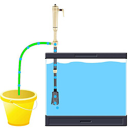 nettoyage de sable pour aquarium